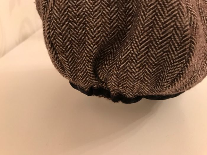 Casquette Gavroche Beige et Marron - photo numéro 2