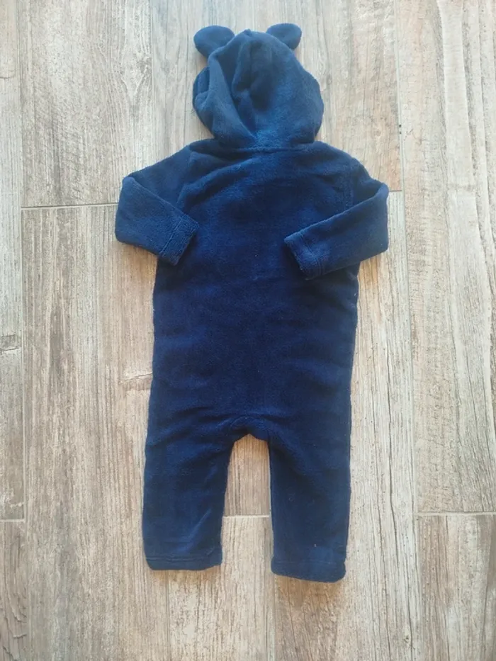 Pyjama chaud Mickey bébé garçon 12 mois - photo numéro 3