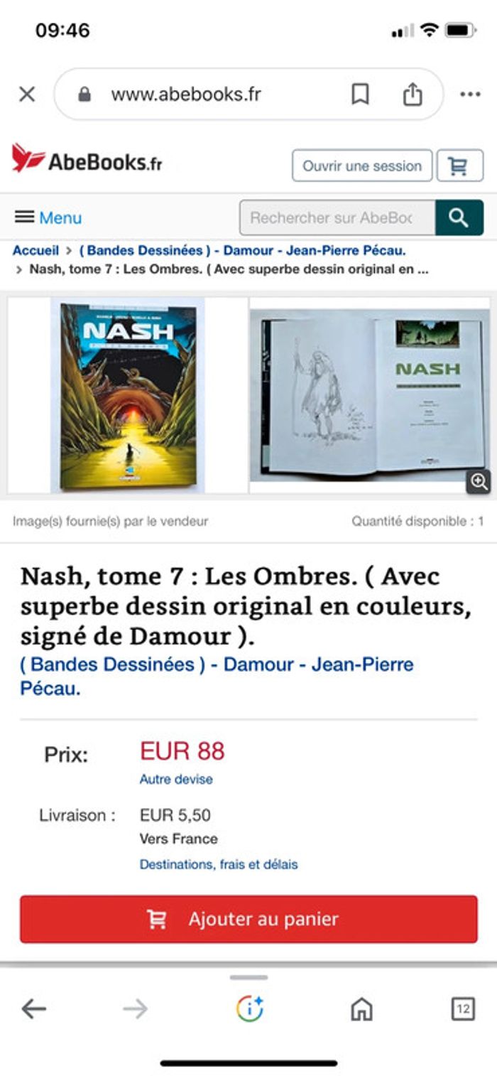 BD Nash Les Ombres - photo numéro 3