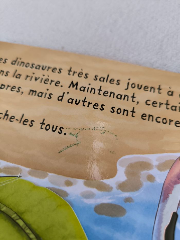 Livre Où es-tu petit dinosaure Usborne - photo numéro 7