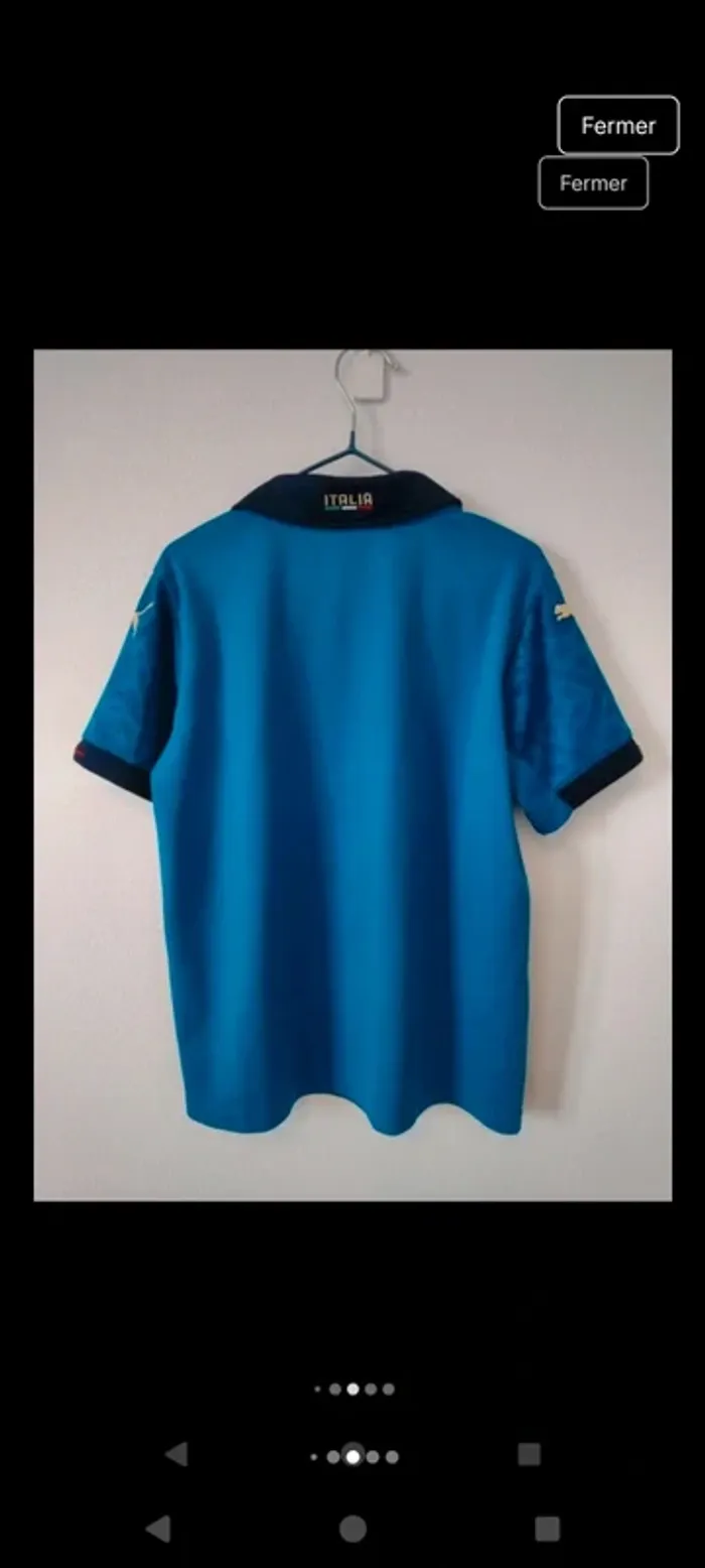 T-shirt original Puma Italia - photo numéro 6
