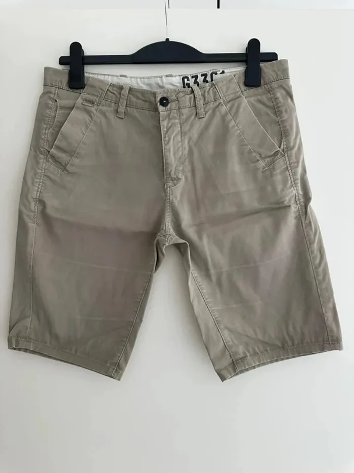 Short chino G-Star 3301 femme, taille 27 - photo numéro 2