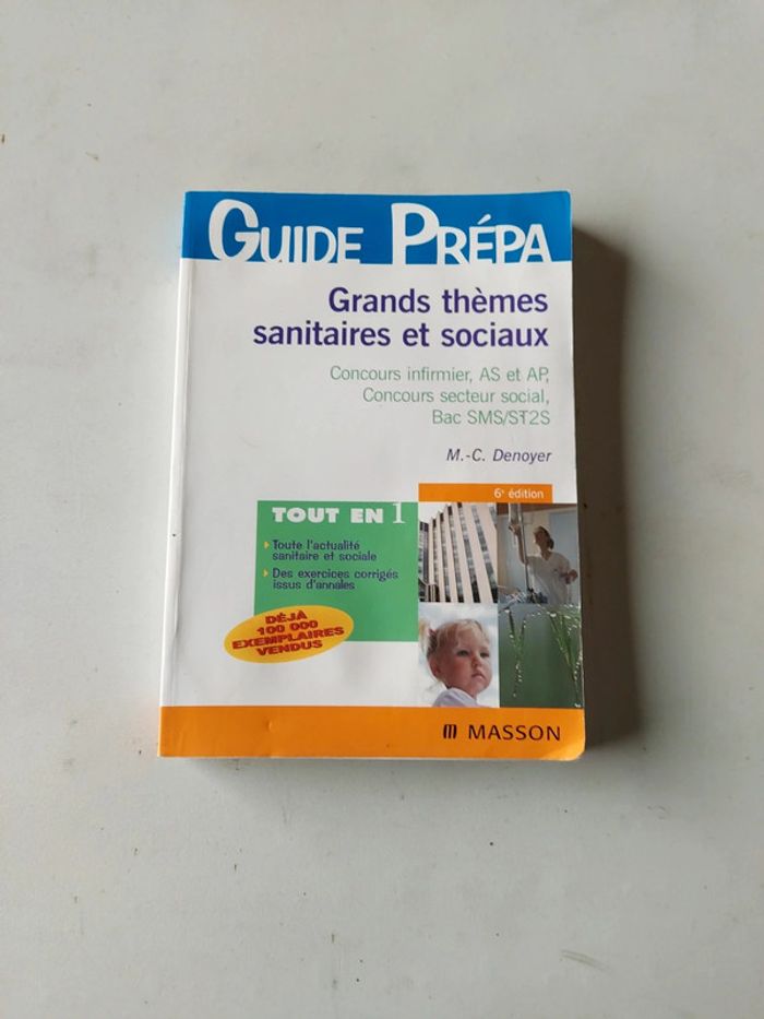 Lot livres concours Infirmier, Aide soignant, AP