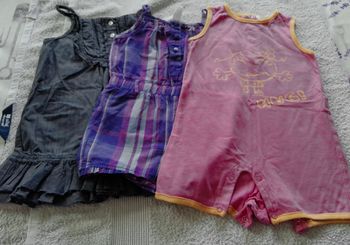 lot de 3 tenue été