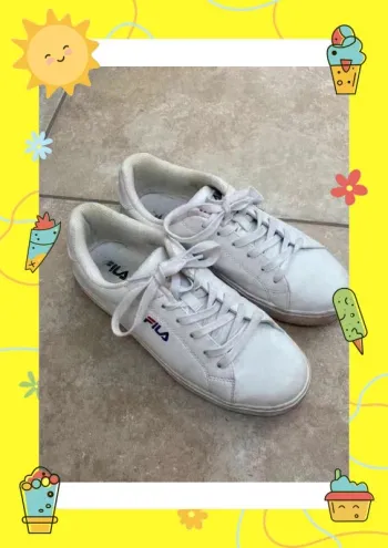 Baskets basses upstage 39 Fila blanche