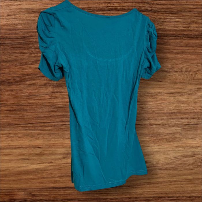 T-shirt bleu, Jennyfer - 38/M - photo numéro 4