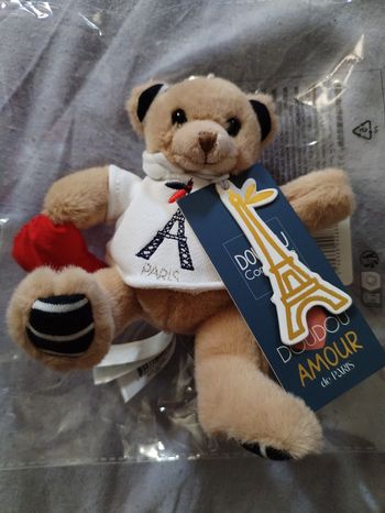 Porte clés peluche ours