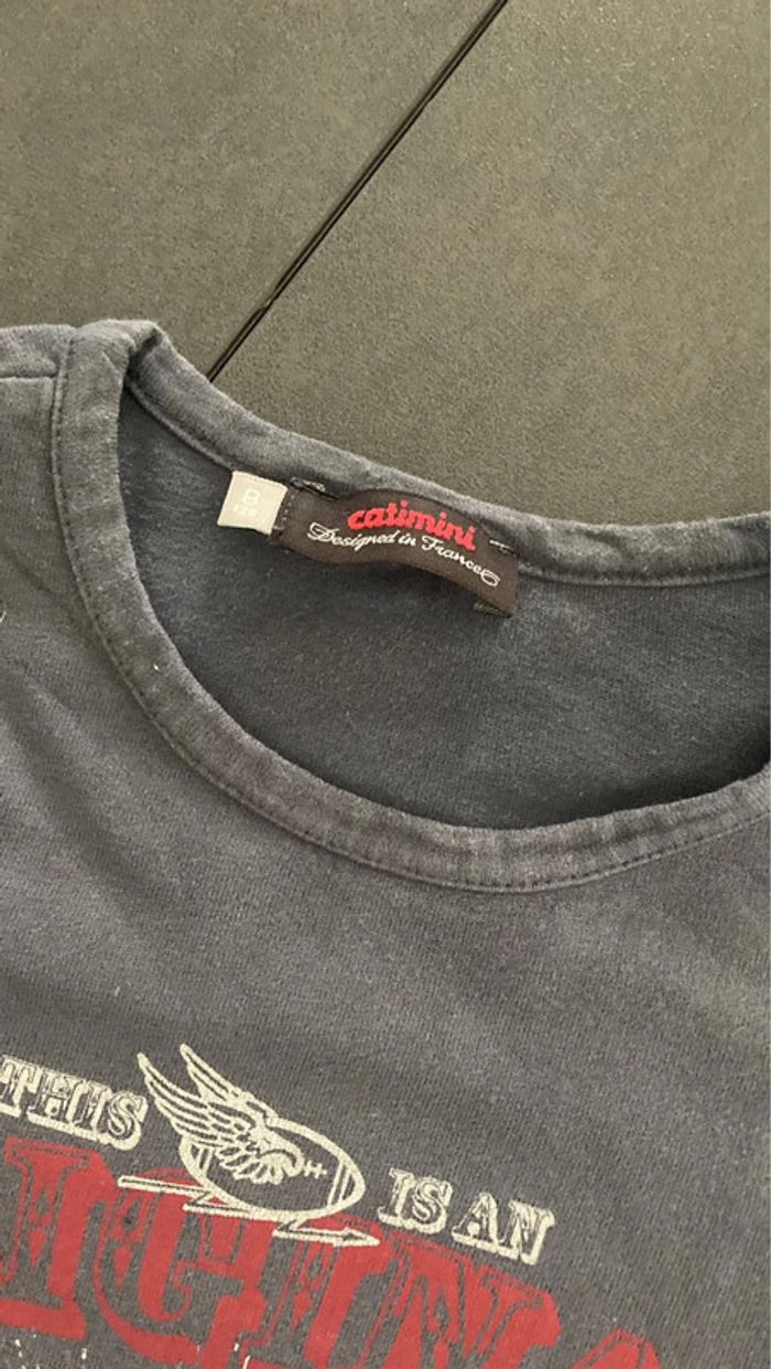 Catimini lot vêtement haut garçon 8 ans - photo numéro 7