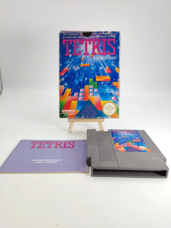 Jeu Nintendo nes Tetris complet fah