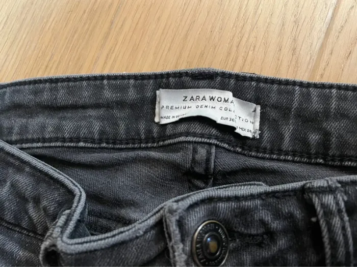 Jean noir - Zara - 36 - photo numéro 8