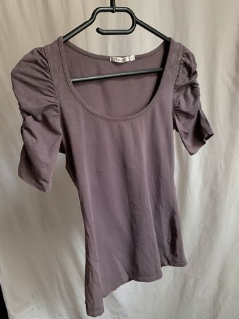 T-shirt manche gigot