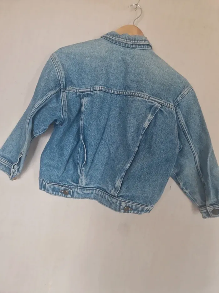 Veste en jeans vintage année 90s marque z 10 ans - photo numéro 9