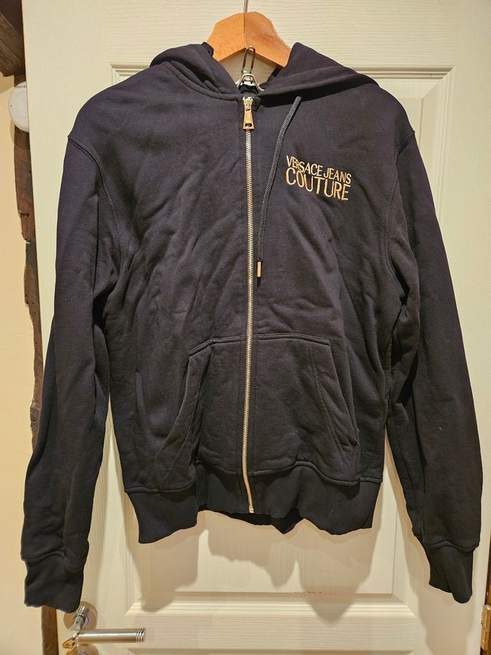 Versace jeans couture homme sweater à capuche taille L .