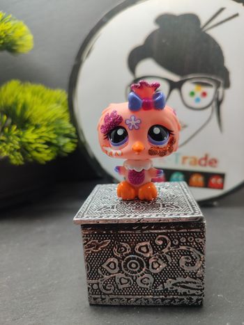 Lps01276 My Littlest Petshop Pet Shop LPS Authentic Hasbro Owl Hibou 2345