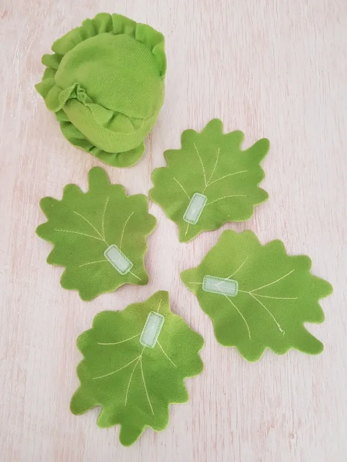 Panier en tissu et lot de légumes du potager - photo numéro 10