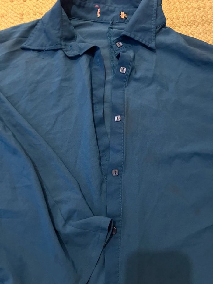 Chemise bleu taille S/M - photo numéro 2