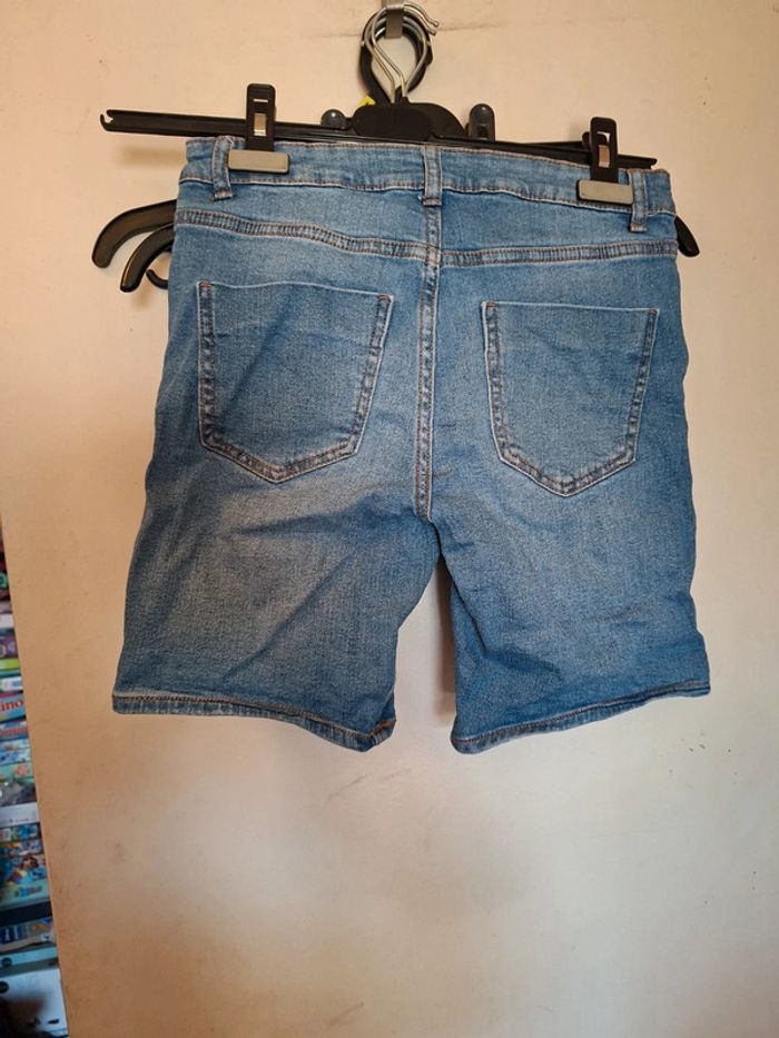 Short jeans slim 36 kiabi - photo numéro 3