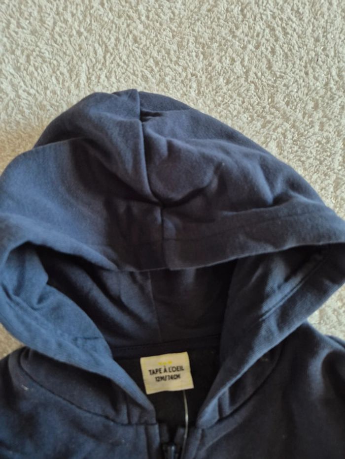 Veste à capuche 12 mois - photo numéro 4