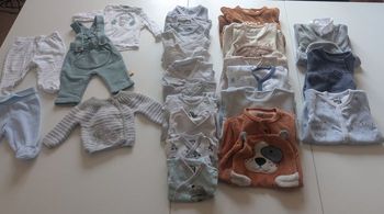 Lot vêtements bébé garçon 0 mois