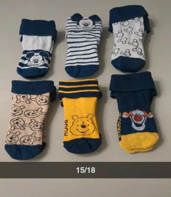 Lot de 6 paires de chaussettes