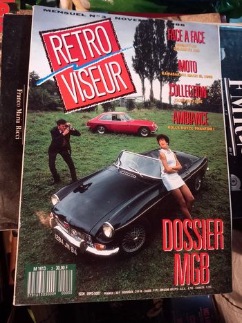 Livre Voiture Retro Viseur n°3 Novembre 1988
