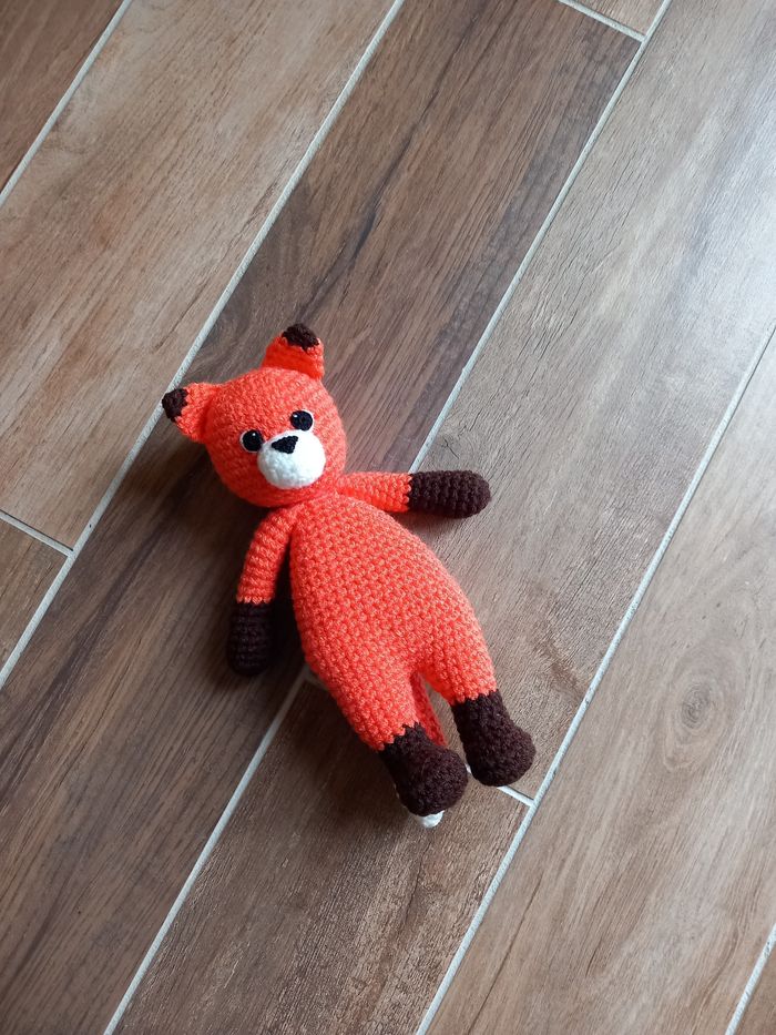 Amigurumi renard 20 cm - photo numéro 2