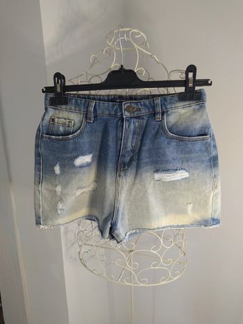 Short en jeans