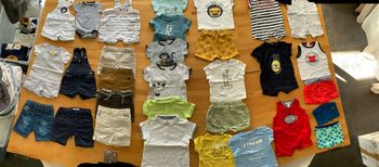 Lot de vêtements été garçon 6 Mois 32 pièces