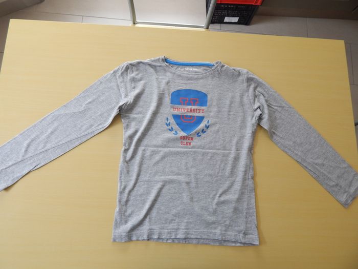 Lot de 8 t-shirts manches longues garçon 10 ans - photo numéro 3