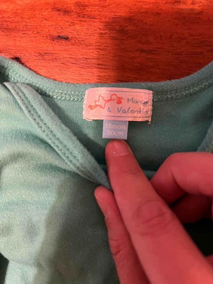 Body manche longue garçon 18 mois - photo numéro 4