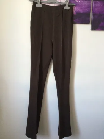 Pantalon chic marron taille XS 34