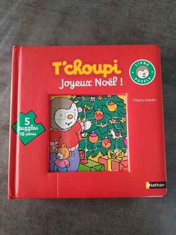 Livre puzzle T'choupi