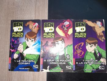 lot 3 pocket jeunesse - BEN 10 alien force