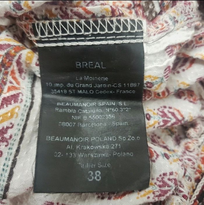 Blouse Bréal taille M - photo numéro 4