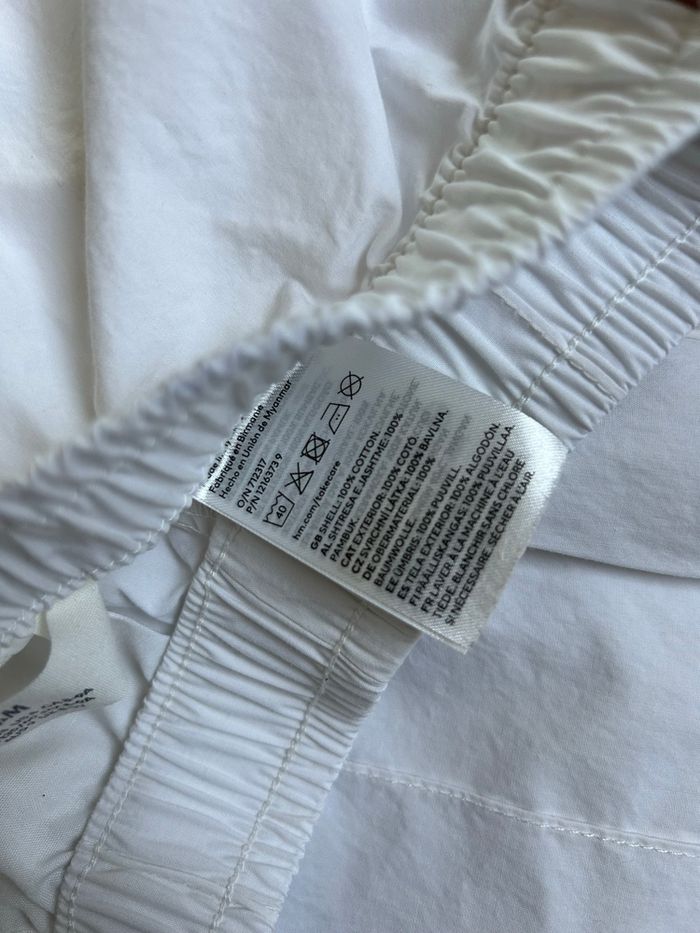 Pantalon léger sport coton blanc 9/10 ans H&M - photo numéro 2