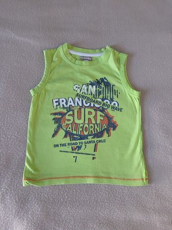 T-shirt sans manche orchestra 6 ans 116 cm