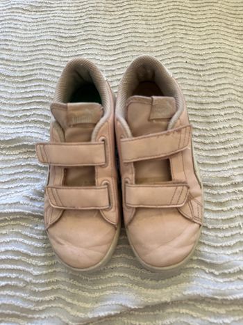 Basket puma fille à scratch