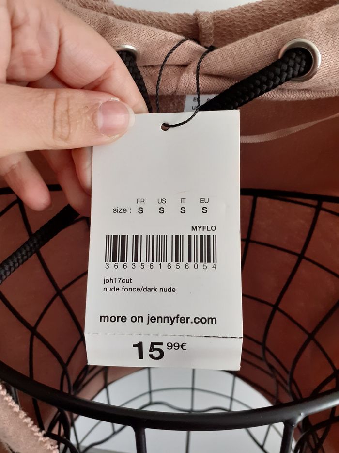 Sweat neuf saumon clair 36 Jennyfer - photo numéro 7