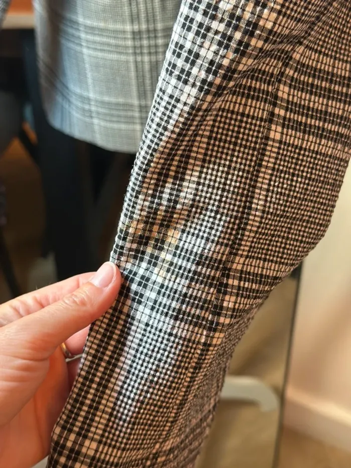 Veste blazer oversize à carreaux Weekday – Taille 36 - photo numéro 14