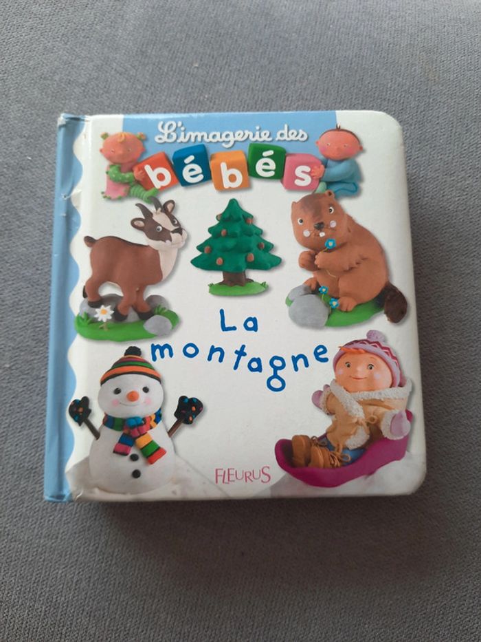 Livre l'imagerie des bébés La montagne