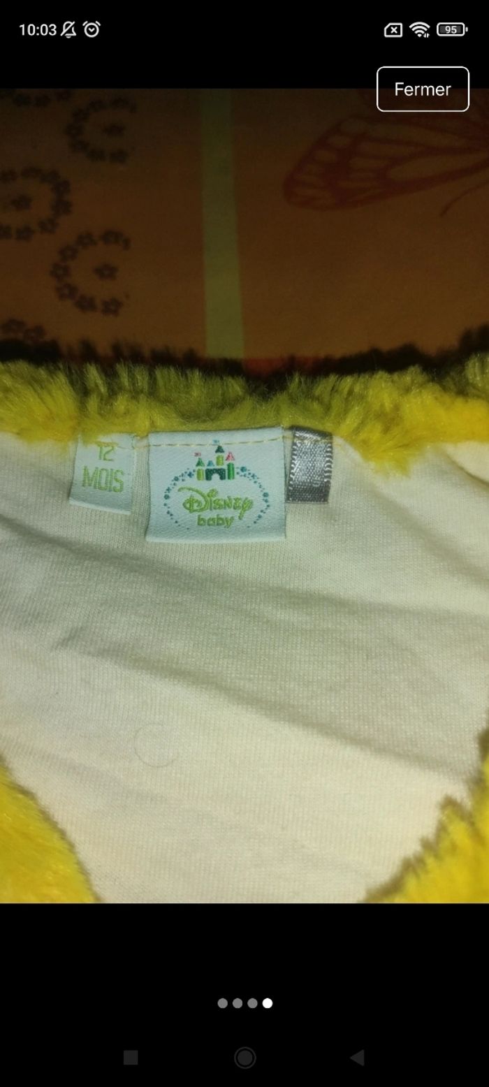 Gilet bébé Disney e40 - photo numéro 3
