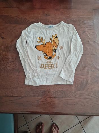 Tee-shirt ML Bambi 8 ans