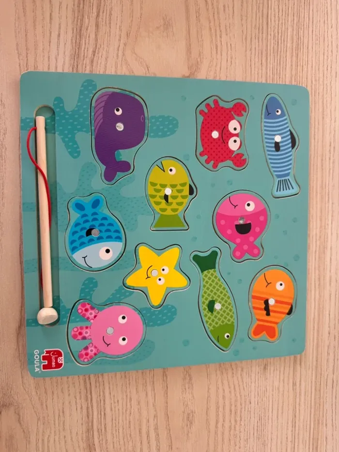 Jeu pêche à la ligne/puzzle - photo numéro 2
