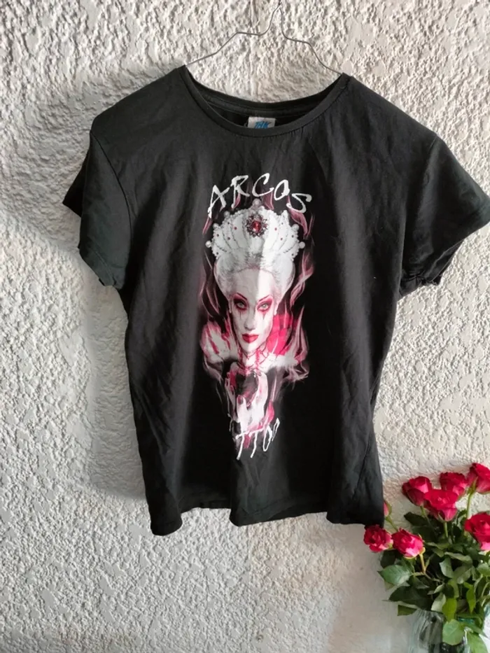 T-shirt noir imprimé Archos tattoo. Taille L. - photo numéro 3