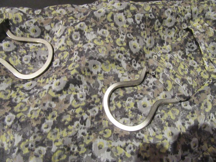 Jupe motif fleurs taille 44  A. thiery - photo numéro 4