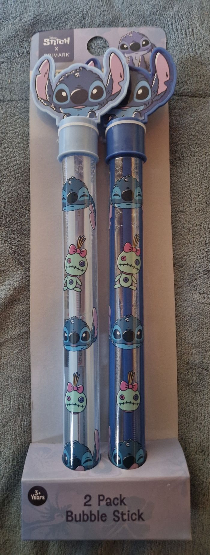 Lot de 2 bâtons à bulles Stitch