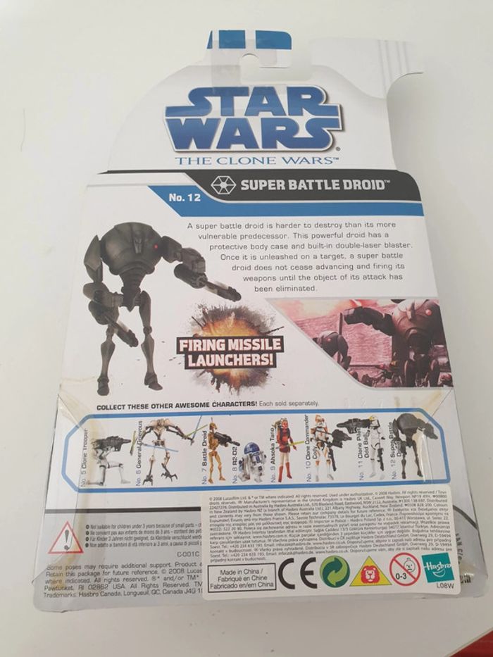 Figurine star wars: super battle droid - photo numéro 2