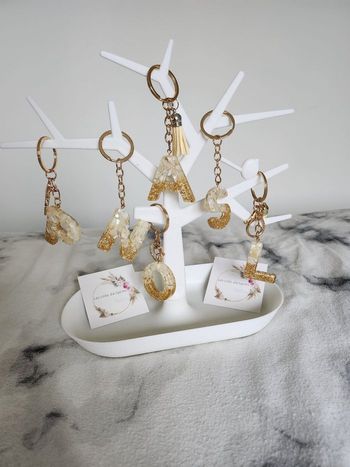 Porte clé résine epoxy