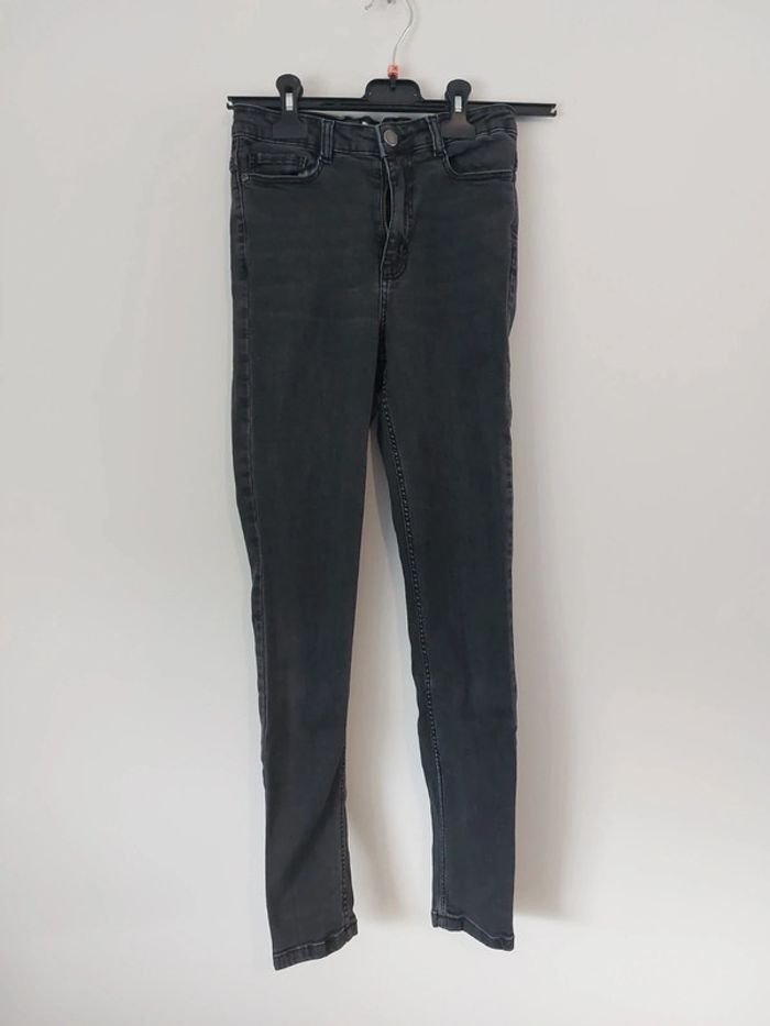 Jean slim noir fille
