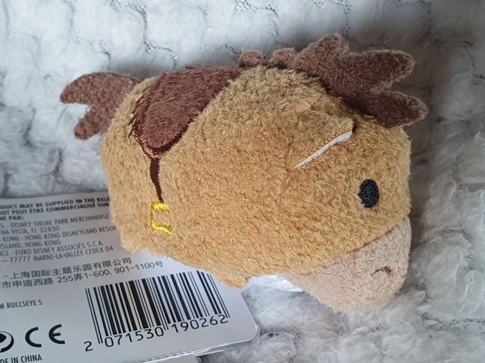 🐴 Peluche Tsum Tsum Pile-Poil Toy Story Disney DLP Cheval de Woody - photo numéro 3